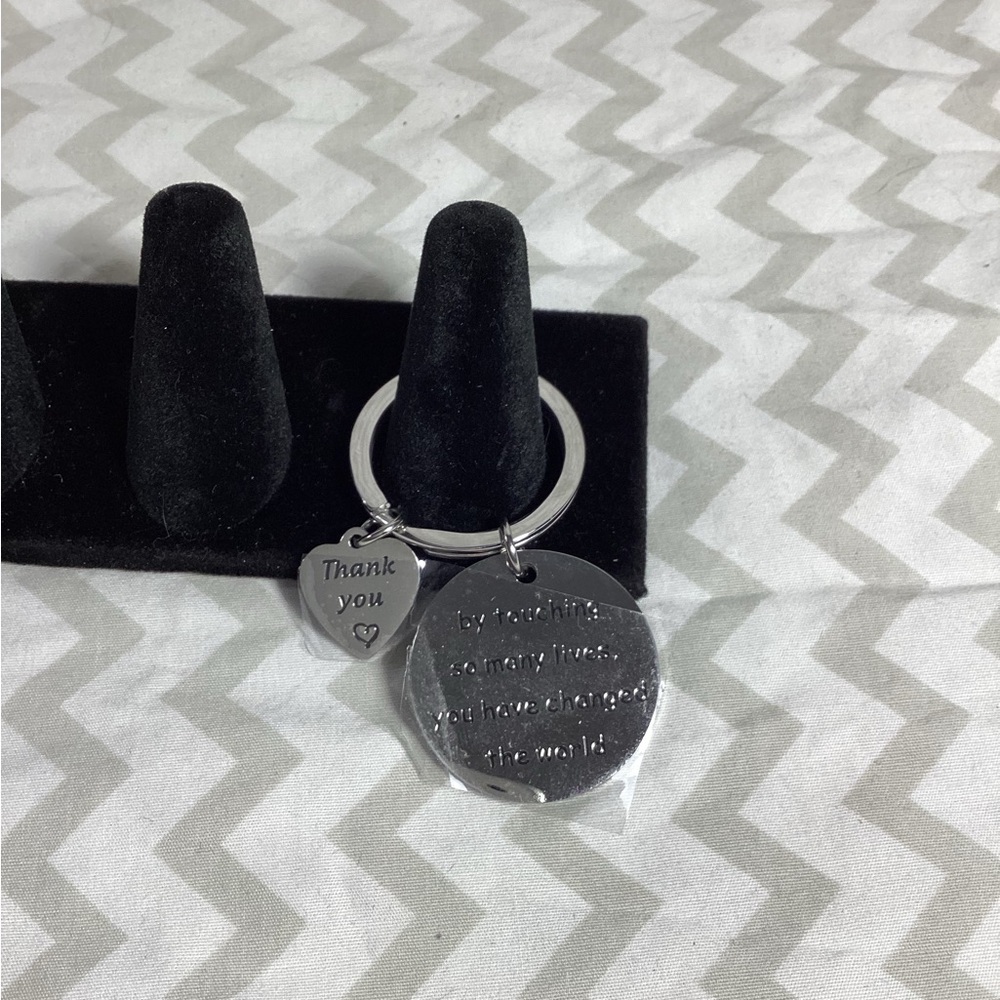 Lives Touched Keychain